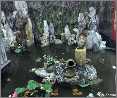 Water Garden across from hotel